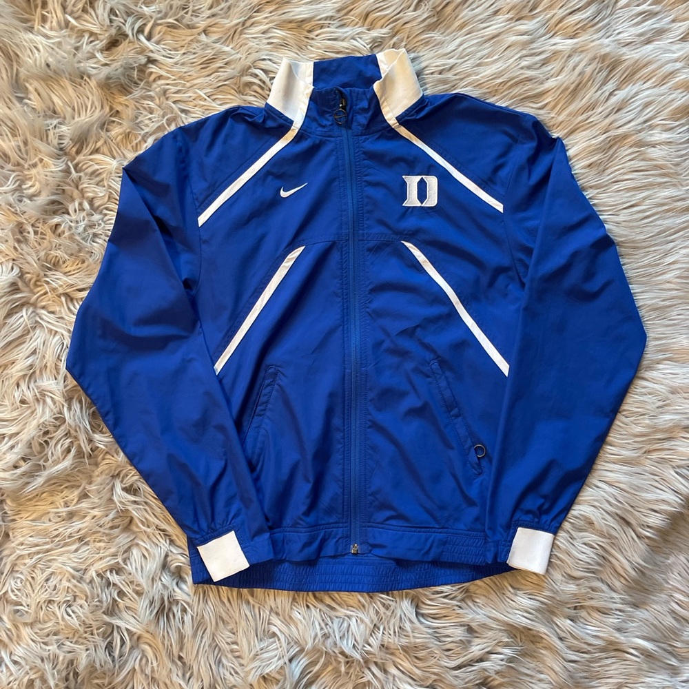 Duke blue Nike track jacket size S
